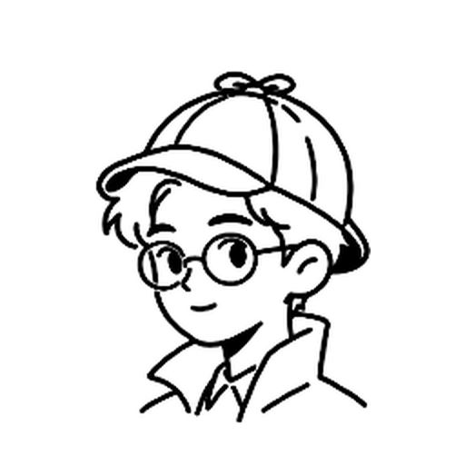 夏洛克简笔画形象
